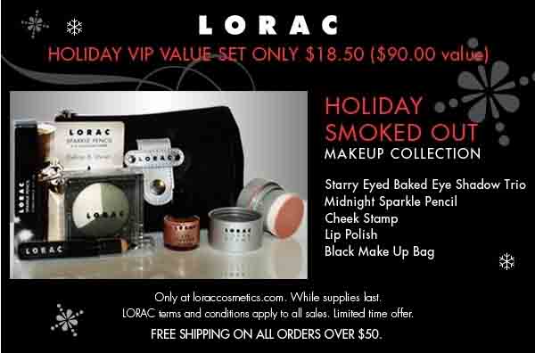 LORAC Holiday 2009 Smoked Out Makeup Collection