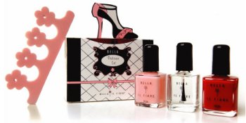 Beauty, Beauty Blog, Beauty Blogger, Makeup, Cosmetics, Product Reviews, Makeup Reviews, Raging Rouge, Bella Il Fiore Couture Cosmetics Pedicure Set 