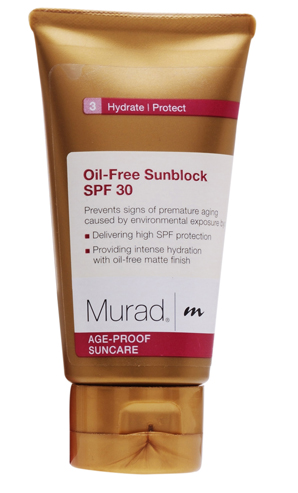 chemical sunscreen, spf30, spf 30, Dr. Murad, beauty product review