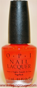 summer beauty product reviews, OPI Tasmanian Devil Made Me Do It Nail Polish