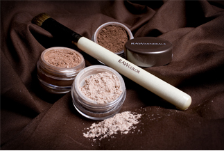 mineral makeup, desert eyeshadow, summer 2008, RAW Minerals, RAW Natural Beauty