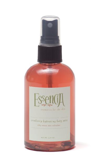 Essencia Aromatics Crandberry Hydrating Body Mist, The  Raging Rouge Beauty Blog