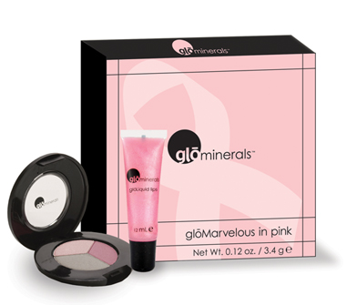 glominerals, shop pink, breast cancer awareness, beauty blog, product review