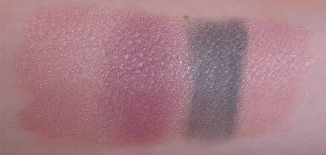 mac give me liberty of london, shell pearl, dirty plum, bough grey, bough gray, give me liberty of london eyeshadow, swatches, reviews