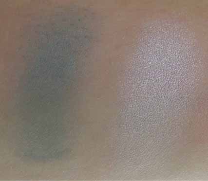rimmel london, glam eyes, posh peacock swatches, glam ice swatches, eyeshadow, glam eyes reviews, gam'eyes reviews and swatches, beauty, makeup, cosmetics, product reviews blog