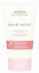 pink ribbon product, bca, pink product, aveda hand relief