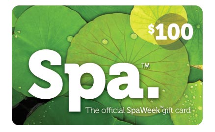 spa week discounts