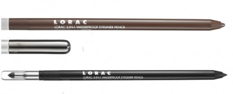 lorac spring 2011, chocolate eyeliner, ultra black eyeliner