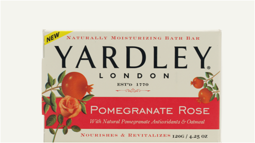 yardley london pomegranate rose soap review