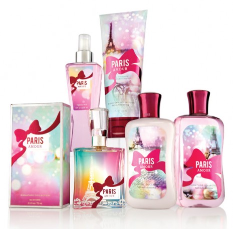 paris amour bath and body works