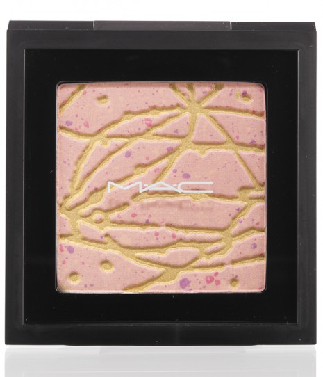 In the abstract highlighter, makeup inspired by artists