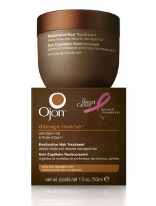 2011 pink ribbon product lineup, ojon pink ribbon restorative hair treatment