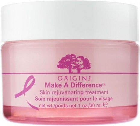 2011 pink ribbon product lineup, origins make a difference skin rejuvenating treatment