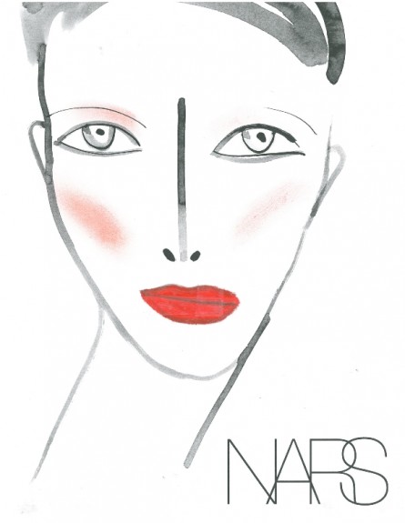 NARS Face Chart, Thakoon, Fashion Week 2012