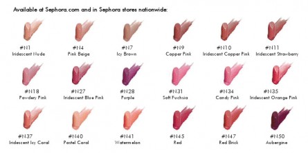 rouge artist natural swatches, sephora, spring 2012