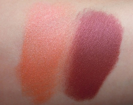 solar ray swatch, stratus swatch, mac mineralize blush, heavenly creature