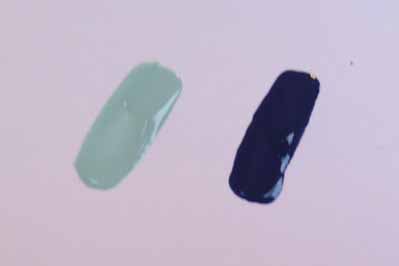 swatches, in the limelight swatch, blue gaze swatch