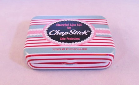 chapstick cheerful lips kit, holiday 2012