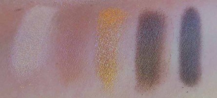 MAC Veluxe Pearlfusion Shadow Palette, Brownluxe, photos, swatches, reviews