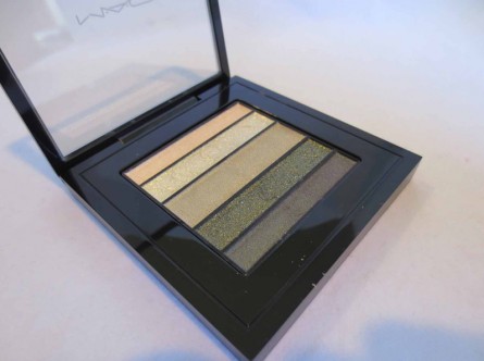 MAC Veluxe Pearlfusion Shadow Palette, Greenluxe photo, swatch, review, beauty blog