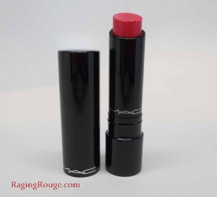 MAC Sheen Supreme Lipstick in Pleasurefruit, review, swatches, photos