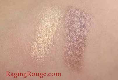 MAC Until Dawn Swatches, Divine Night Holiday Colour Collection