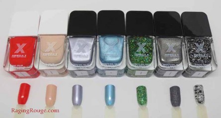 Push The Limits swatch, Invincible swatch, Racy swatch, Juju swatch, Lightening swatch, Orions Belt swatch, Chaotic swatch