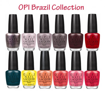 OPI Brazil Collection Spring/Summer 2014
