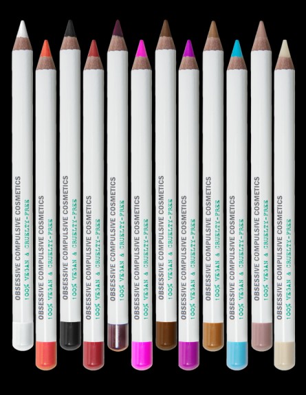 Obsessive Compulsive Cosmetic Colour Pencils Lineup