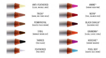 Obsessive Compulsive Cosmetic Colour Pencil Shades