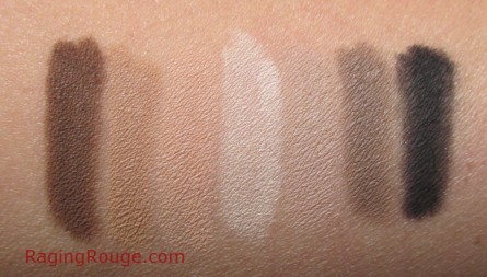 Full Exposure Swatches,matte shades