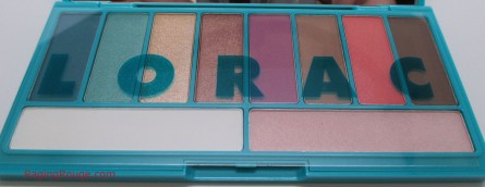 The LORAC afterGLO Eye Shadow Palette in pristine condition!