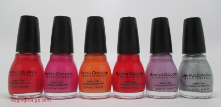SinfulColors Summer 2014