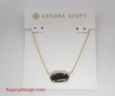 I'm Dying!  LOVE Kendra Scott!  Check out this Elisa Necklace in Black.  #kendrascott #bling #musthave #advia @ragingrouge