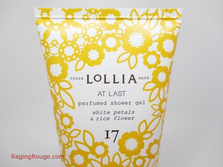 The Lollia At Last Perfumed Shower Gel contains skin-loving shea butter and jojoba oil #musthave #ad!  via @ragingrouge