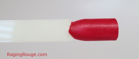 MAC Russian Red, Leather Nail Transformation #nails #swatches #beauty