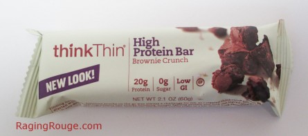 thinkThin Brownie Crunch Bar #musthave #ad