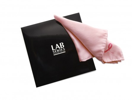 Lab Series Pink Pocket Square