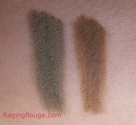 Marsh and Natural Wilderness Swatches, MAC, New Neutral Eye Shadows From MAC