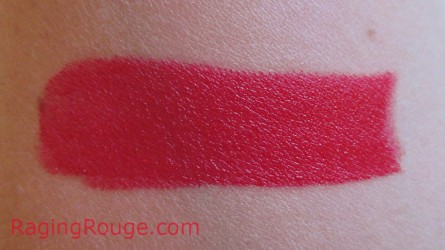 Come To Bed Red Swatch, butter LONDON Moisture Matte Lipstick