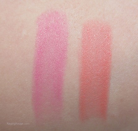 Gone Wild and Juicy Melons Swatches, Glamour Dolls