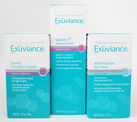 Exuviance Skincare Regimen, Review #bblogger #exuviance #skincare
