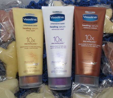 Vaseline® Intensive Care™ Healing Serum, Nestled In With Magnolia Bakery Goodies