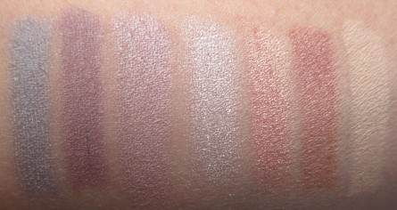 Light Swatches Dry, Smashbox Double Exposure Palette