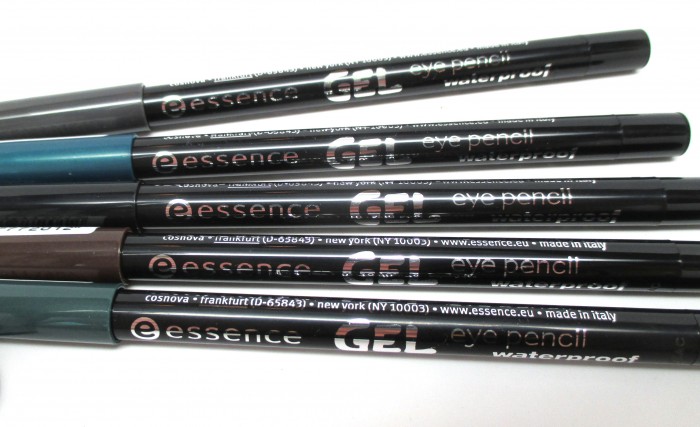 Essence Waterproof Gel Eye Pencils