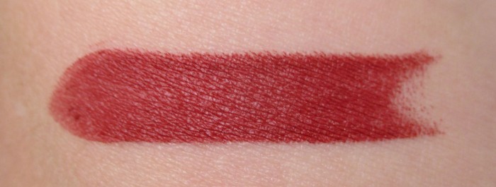 NARS Vip Red Lipstick Swatch