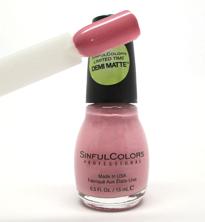 Pink Break Swatch, SinfulColors Back To School 2015, #SinfulColors | RagingRouge