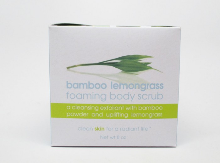 Lather Bamboo Lemongrass Body Scrub Box