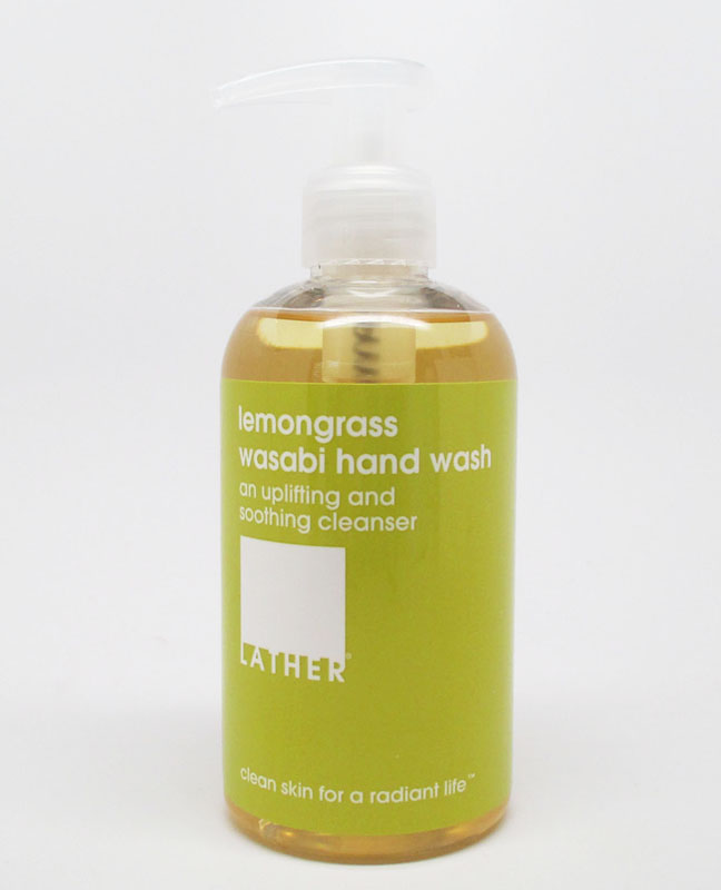 Lemongrass Wasabi Hand Wash, Lather | RagingRouge.com