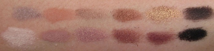 Laura Mercier Sleek And Chic Eye Colour Palette Swatches, Holiday 2015 | RagingRouge.com